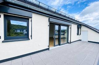 Penthouse mieten in Rathausplatz, 57290 Neunkirchen, Penthouseblick - Erstbezug *Bad en Suite, Küche inkl. Geräte, eigener Schlüssel für Aufzug uvm.*