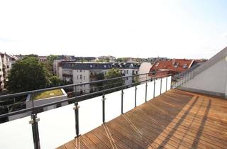 Penthouse mieten in William-Zipperer-Straße 37, 04177 Altlindenau, Exklusives Penthouse mit großer Dachterrasse, Kamin, EBK & Aufzug – Wohnen über den Dächern von Le