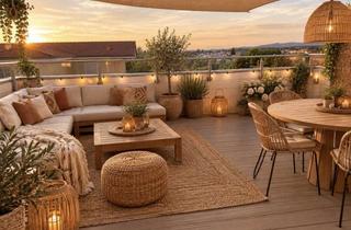 Penthouse mieten in Robert-Bosch-Weg 56, 63165 Mühlheim, Penthouse mit EBK und Dachterrasse