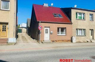 Haus kaufen in Santower Straße 50, 23936 Grevesmühlen, In zentraler Lage von Grevesmühlen - Gemütliches, sofort bezugsbereites Reihenendhaus mit Garage