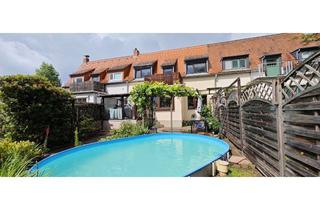 Haus kaufen in 01109 Hellerau/Wilschdorf, Ruhiges RMH mit 300 m² Grundstück, 110,75 m² Wfl., Garage, Pool, Wintergarten und Balkon in 01109 DD