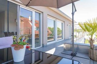 Penthouse kaufen in 77694 Kehl, Ganz oben ankommen – Penthouse (barrierefrei) mit umlaufender Dachterrasse in Kehl-Sundheim