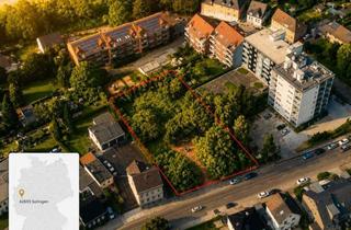 Grundstück zu kaufen in Mangenberger Straße 138, 42655 Solingen, Baureifes Neubaugrundstück für 28 Wohneinheiten mit Tiefgarage in zentraler Lage von Solingen
