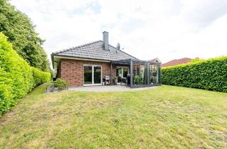 Haus kaufen in 21423 Winsen, Wohnen auf einer Ebene – gepflegter Bungalow mit Kaminofen und Garten in Bahlburg