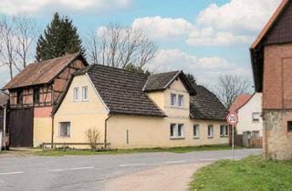 Haus kaufen in 06493 Königerode, Historischer Vierseitenhof mit Wohnhaus, Scheune und vielseitigen Nebengebäuden