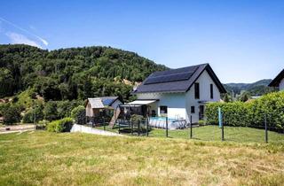 Haus kaufen in 79692 Tegernau, WALDRANDGLÜCK im Kleinen Wiesental – Neuwertiges EFH mit 4 Zimmern, Garten & traumhafter Lage