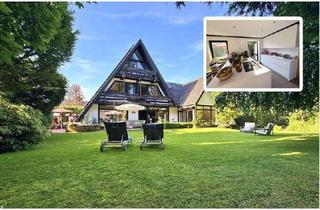 Haus kaufen in 32584 Löhne, Ikonisches A-Frame-Architektenhaus von Hans-Wilhelm Bökamp | Sauna | 13,6-kWp-PV-Anlage & Energiekla