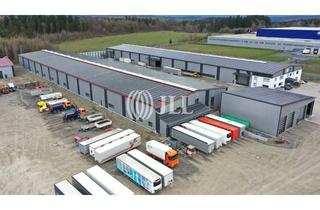 Gewerbeimmobilie mieten in 98617 Meiningen, Speditionsgelände mit 5.200 m² Halle I Rampen I Kran optional I Freiflächen I per sofort I prov-frei