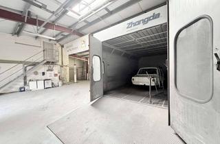 Gewerbeimmobilie kaufen in 47918 Tönisvorst, Attraktive Gewerbeimmobilie Werkstatt Karosseriearbeit & Autolackiererei sowie Betriebsleiterwohnung