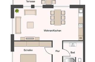 Anlageobjekt in 21255 Tostedt, "5% AfA" Neubau Obergeschosswohnung !Cashflow positiv!
