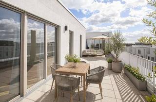 Penthouse kaufen in 40627 Unterbach, PENTHOUSE - LICHT. WEITE. PRIVATSPHÄRE