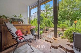 Wohnung kaufen in 65197 Wiesbaden, RUHIGE GARTENWOHNUNG MIT TERRASSE & STELLPLATZ IM EUROPA-VIERTEL - Grüne Idylle mittendrin!