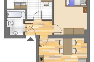 Wohnung mieten in Thorner Straße 14, 44627 Sodingen, 2-Zimmer-Wohnung in Herne Sodingen bezugsfertig