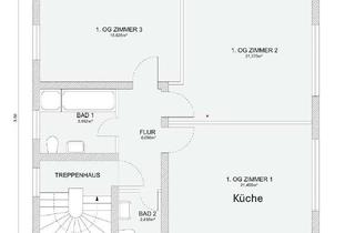 Wohnung mieten in 65462 Ginsheim-Gustavsburg, Schöne, helle 2 (3) Zimmerwohnung in unmittelbarer Altrheinnähe