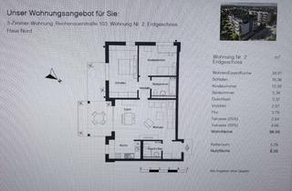 Wohnung mieten in Rechenauerstraße 103, 83022 Ost, Schöne helle Terrassen Wohnung 3-Zimmer Neubau
