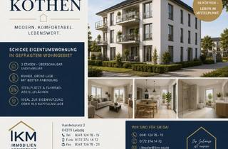 Wohnung kaufen in 06366 Köthen, Schicke 2 Raumwohnung mit Balkon und Stellplatz