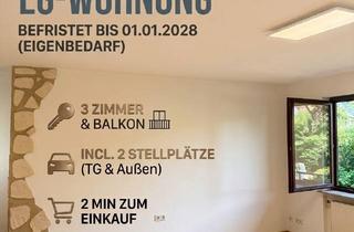 Immobilie mieten in 71691 Freiberg, Helle 3-Zi.-EG-Wohnung in Freiberg | 2 Stellplätze | Befristet bis 01.01.2028