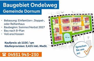 Immobilie kaufen in 26553 Dornum, Bauplatz mit 647m²