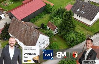 Bauernhaus kaufen in 86513 Ursberg, Bauernhaus für Handwerker mit Scheune, Garten und Garage