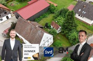 Bauernhaus kaufen in 86513 Ursberg, Bauernhaus für Handwerker mit Scheune, Garten und Garage