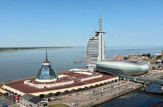 Wohnung kaufen in 27568 Bremerhaven, Bremerhaven - 1,5 Zimmer Wohnung im Columbus Center mit traumhaftem Weserblick