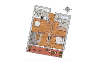 Wohnung kaufen in 87527 Sonthofen, Sonthofen - Provisionsfrei: Sonnige 2-Zimmer-Wohnung - BEZUGSFREI AB 01.09.