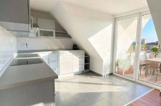 Penthouse kaufen in Klemkestraße 120 A, 13158 Niederschönhausen, Penthouse-Feeling auf 2 Ebenen | 2 Dachterrassen, Balkon & Aufzug bezugsfrei