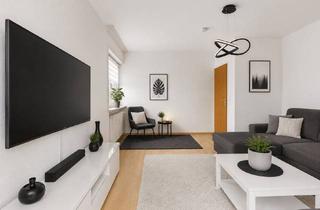 Wohnung kaufen in 76344 Eggenstein-Leopoldshafen, Vermietete 2-Zimmer-Wohnung mit Balkon und Garage