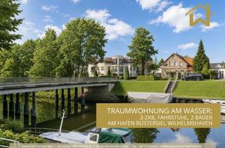 Wohnung kaufen in Rüstersieler Straße 84, 26386 Rüstersiel, HAFENJUWEL IN RÜSTERSIEL, 3ZKB, FAHRSTUHL,SONNENBALKON