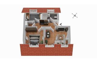 Wohnung kaufen in Eitelstraße 18, 10317 Lichtenberg, Wohnen über den Dächern Lichtenbergs – charmante Dachgeschosswohnung in ruhiger Lage