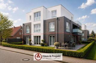 Wohnung kaufen in 26419 Schortens, Neuwertige KfW-40-Erdgeschosswohnung mit Garten und Südterrasse in begehrter Wohnlage