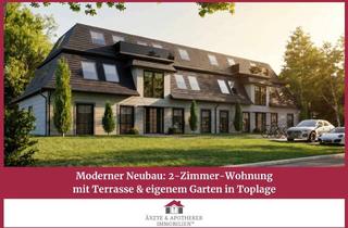 Wohnung kaufen in 22393 Sasel, Moderner Neubau: 2-Zimmer-Wohnung mit Terrasse & eigenem Garten in Toplage