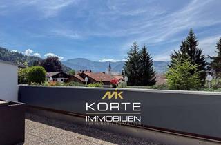 Penthouse kaufen in 87534 Oberstaufen, Penthouse-Feeling über den Dächern von Oberstaufen im Allgäu mit Hochgrat und Kirchturm Blick