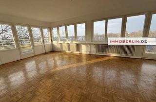 Wohnung kaufen in 13507 Tegel, IMMOBERLIN.DE - Wasserblick! Adrette Dachgeschosswohnung mit Westterrasse in gefragter Lage