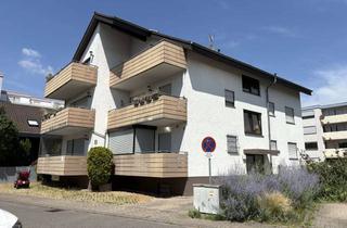 Wohnung kaufen in 69198 Schriesheim, SEHR SCHÖNE UND GROßZÜGIGE 2-ZIMMER-DACHGESCHOßWOHNUNG MIT 2 BALKONEN UND 1 CARPORT IN SCHRIESHEIM
