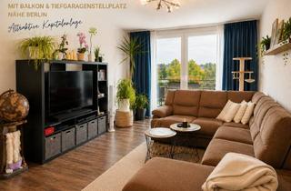 Wohnung kaufen in 16727 Velten, 3-Zimmer-Wohnung nahe Berlin|Balkon|Tiefgarage|Kapitalanlage mit Perspektive auf Eigennutzung