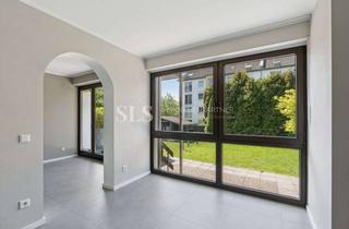 Wohnung kaufen in 46147 Sterkrade-Nord, Ruheoase mit großem Garten und Terrasse – Stilvolle Erdgeschosswohnung im Herzen von Schmachtendorf