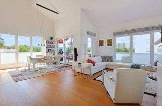Penthouse kaufen in 71229 Leonberg, Stilvolles Penthouse mit beeindruckender Raumhöhe und Sonnenterrasse mit Weitsicht