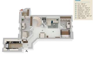 Wohnung mieten in 75031 Eppingen, Familien aufgepasst! Gepflegte Maisonette-Wohnung mit 4 Zimmern in ruhiger Lage von Eppingen