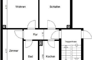 Wohnung mieten in Am Kloster 15, 99734 Nordhausen, 3-Raumwohnung in ruhiger Wohnlage