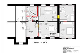 Wohnung mieten in 37671 Höxter, Erstbezug nach Renovierung einer sehr schönen 4 Z/K/B Wohnung ab 01.08.