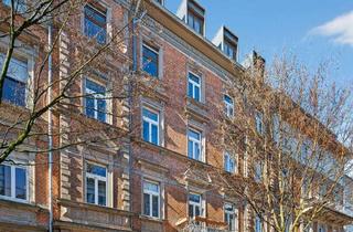 Wohnung mieten in 76133 Südweststadt, Stilvolle Altbauperle - kernsanierte 4-Zimmer-Wohnung mit Südbalkon