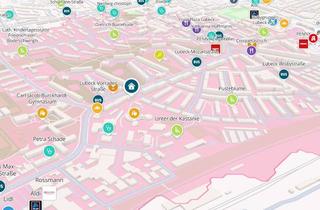 Wohnung mieten in Ziegelstraße 63, 23556 St. Lorenz Nord, Frisch sanierte 3 Zimmerwohnung
