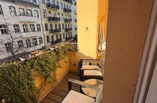 Wohnung mieten in Gärtnerstraße, 10245 Friedrichshain, Stilvolle Altbauwohnung mit Balkon & hochwertiger Designküche in Berlin-Friedrichshain