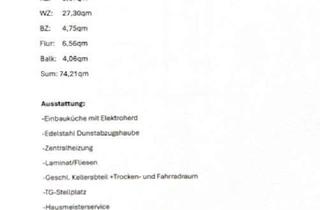 Wohnung mieten in Meißner Straße 19, 70736 Fellbach, Attraktive 3,5-Zimmer-Wohnung mit Balkon, Einbauküche und Tiefgaragenstellplatz im 2. Obergeschoss