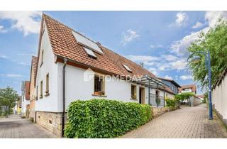 Haus kaufen in 76669 Bad Schönborn, Rustikaler Fachwerk-Charme trifft auf grüne Oase: Ihr neues Familienglück mit cleverem Extra