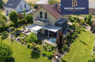 Haus kaufen in 17255 Wesenberg, Wellness trifft Wohnkomfort – Neuwertiges EFH mit 60 m² Vollkeller, Sauna, SmartHome und Traumgarten