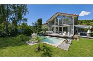 Villa kaufen in 82237 Wörthsee, Exklusive Architekten-Villa: Lebensgefühl pur mit Wellnessgarten