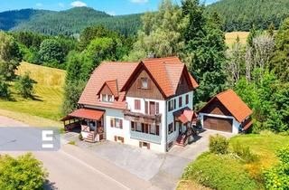 Haus kaufen in 72270 Baiersbronn, Freistehendes 3-Familienhaus in Baiersbronn – vollvermietet, mit Ausblick & Doppelgarage