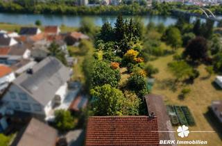 Haus kaufen in 63811 Stockstadt, BERK Immobilien - Großzügiges Entwicklungsgrundstück in begehrter Wohnlage direkt am Main